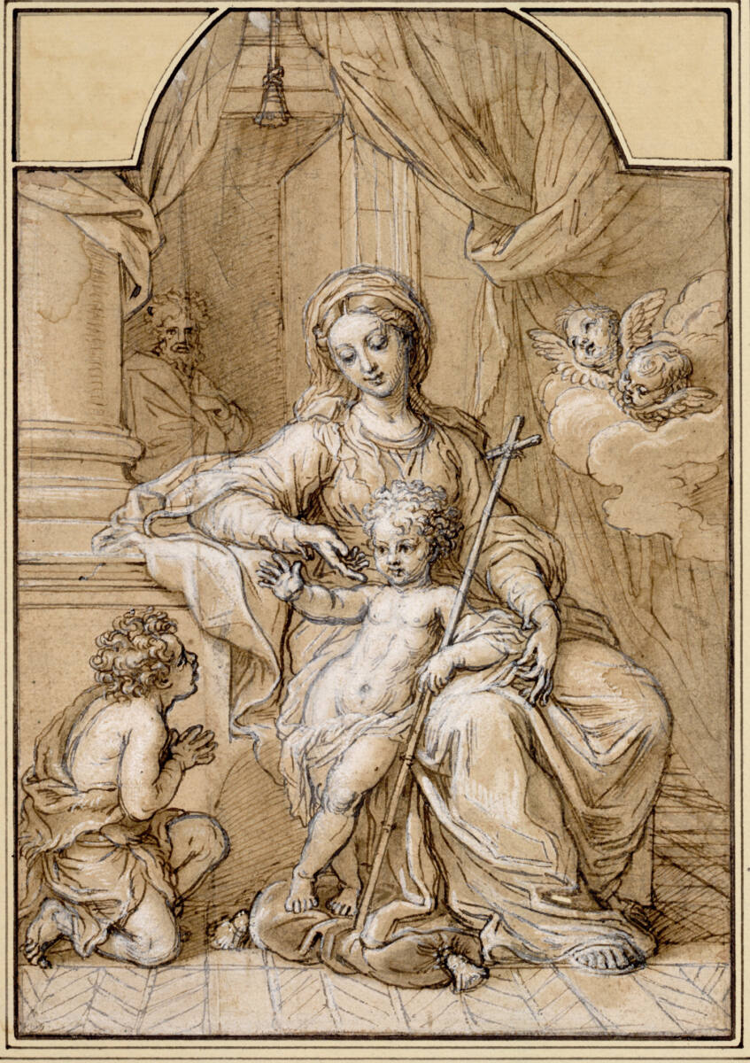 Heilige Familie mit Johannesknaben, MichelCorneille