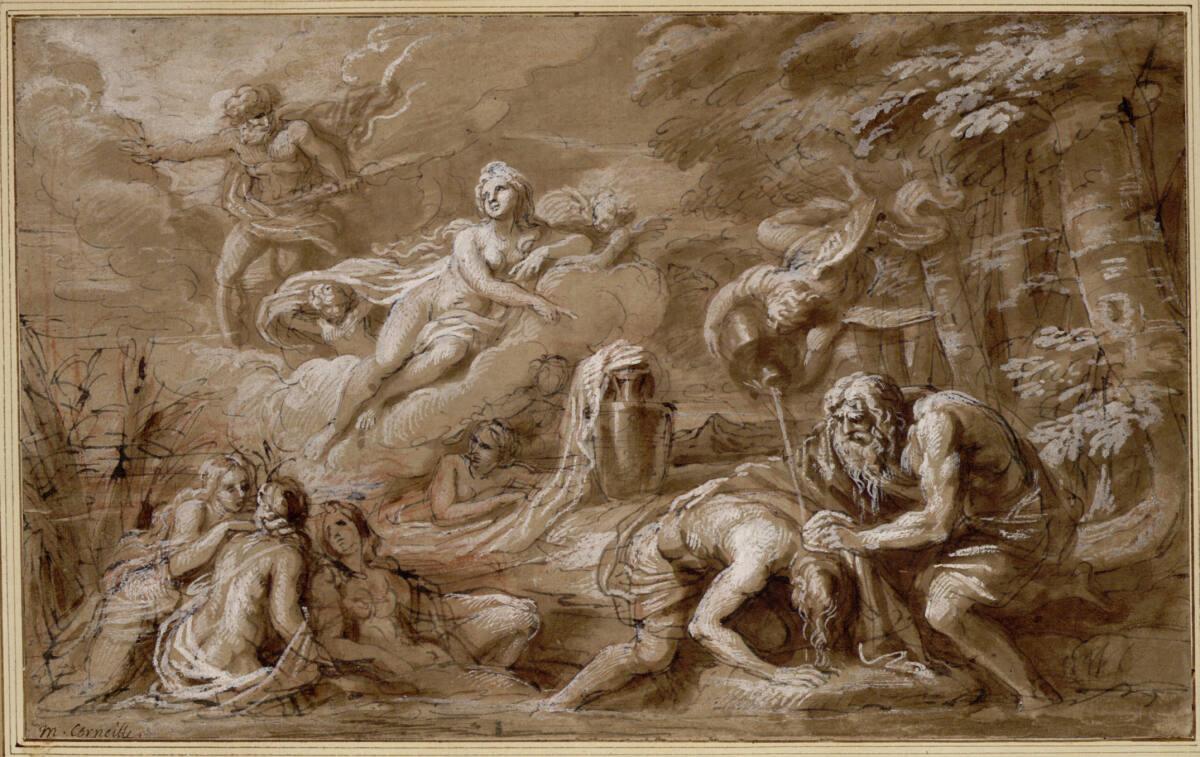 Michel Corneille d.J., Gottwerdung des Aeneas, Inv. Nr.: 11786