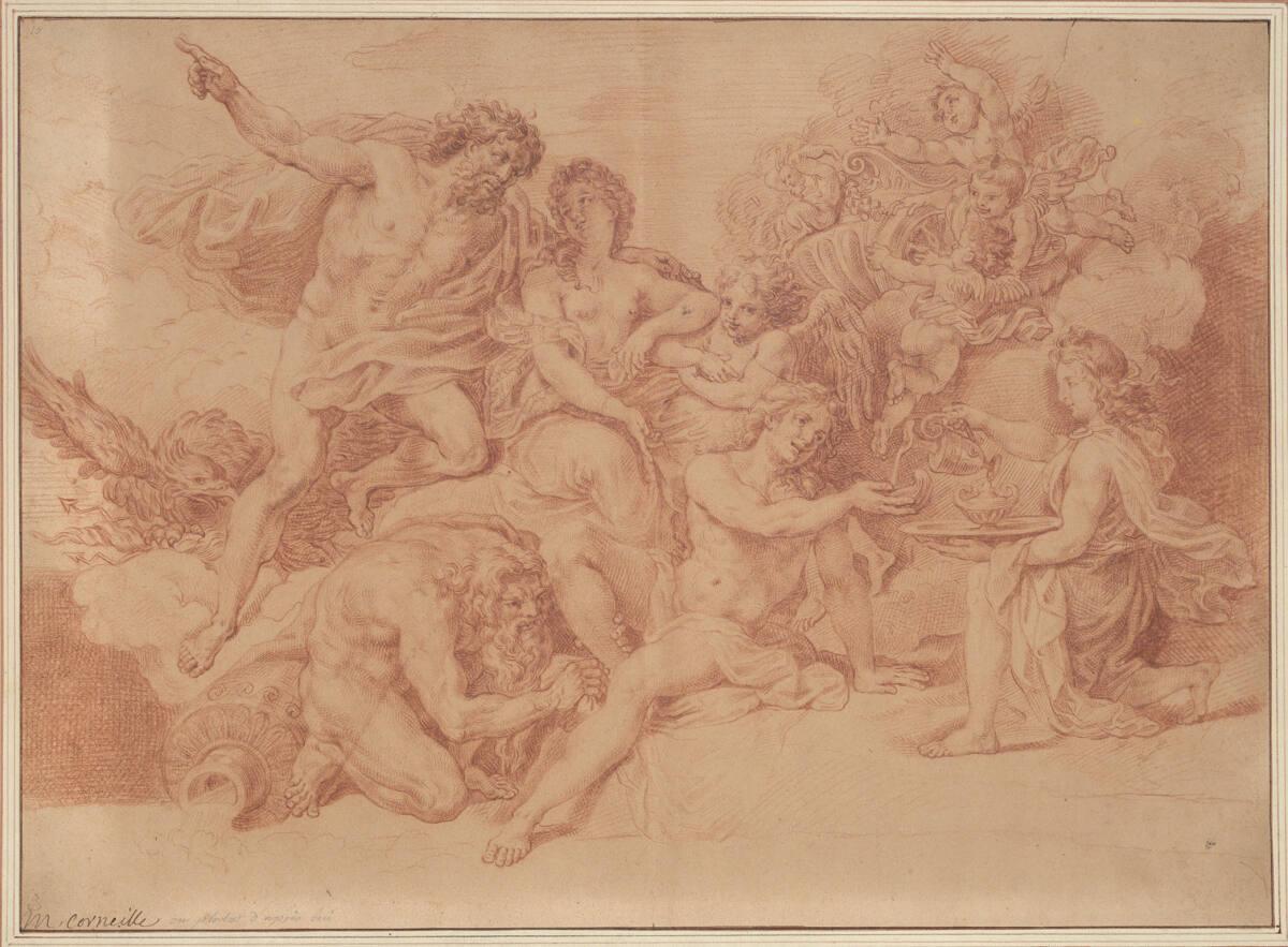 Anonym, Aeneas bei den Göttern, Inv. Nr.: 11788