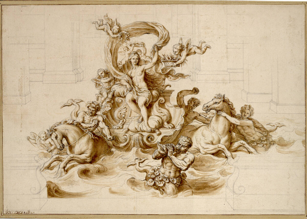 Der Triumph der Amphitrite, MichelCorneille