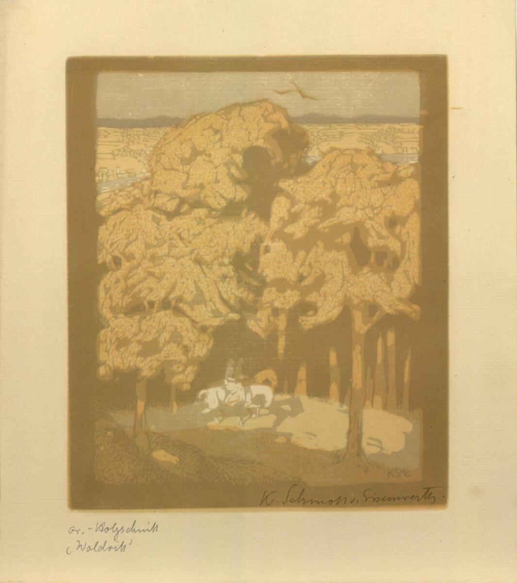 Karl Schmoll von Eisenwerth, Waldritt, Inv. Nr.: DG2002/248