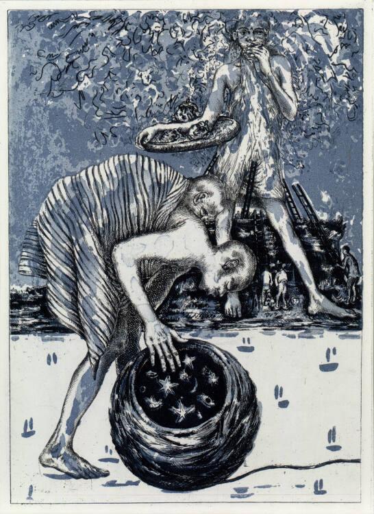 Roman Scheidl, Baum der Erkenntnis (2. Motiv), Inv. Nr.: DG1989/298/2