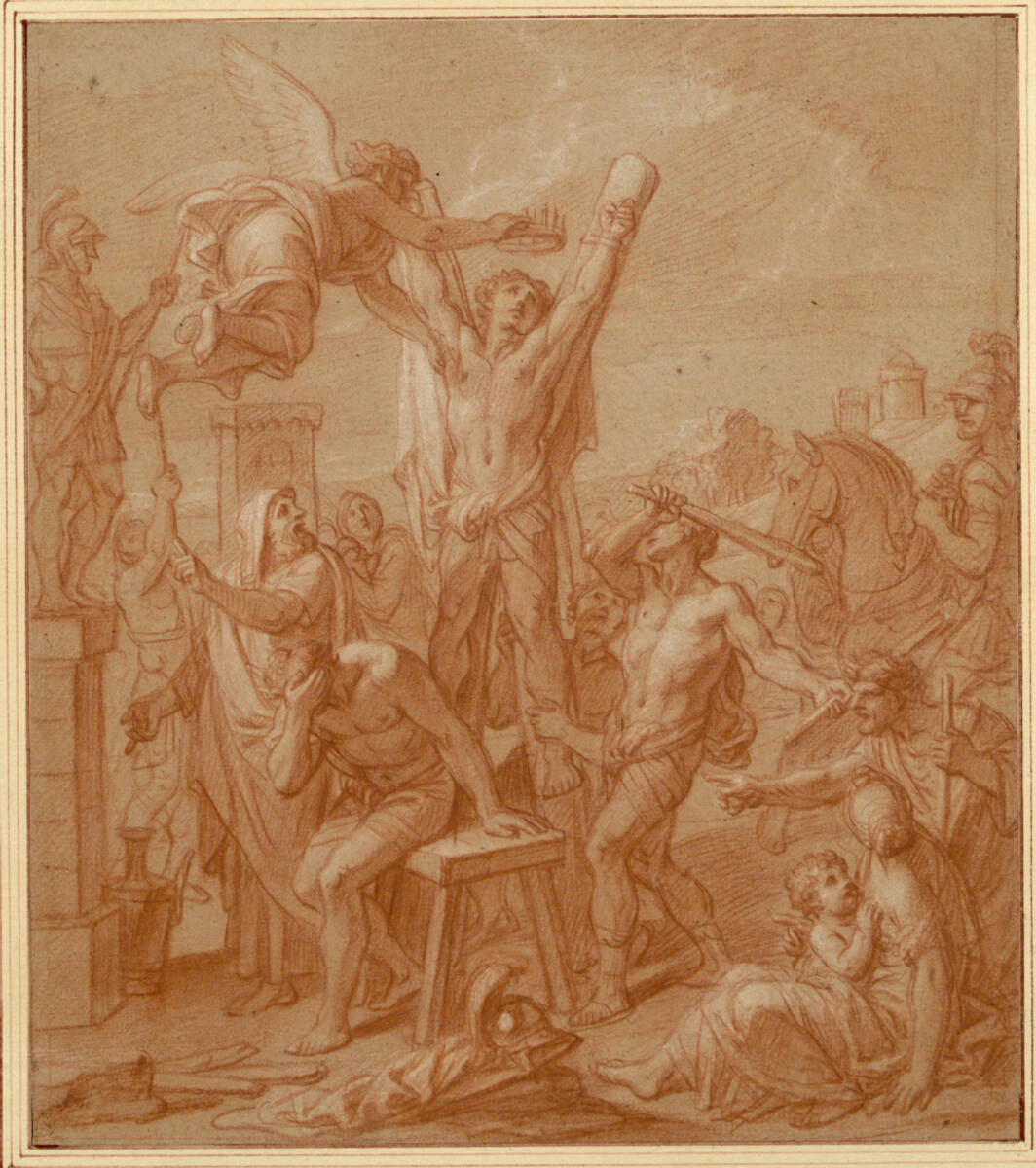 Martyrium des Heiligen Andreas, François-Alexandre Verdier