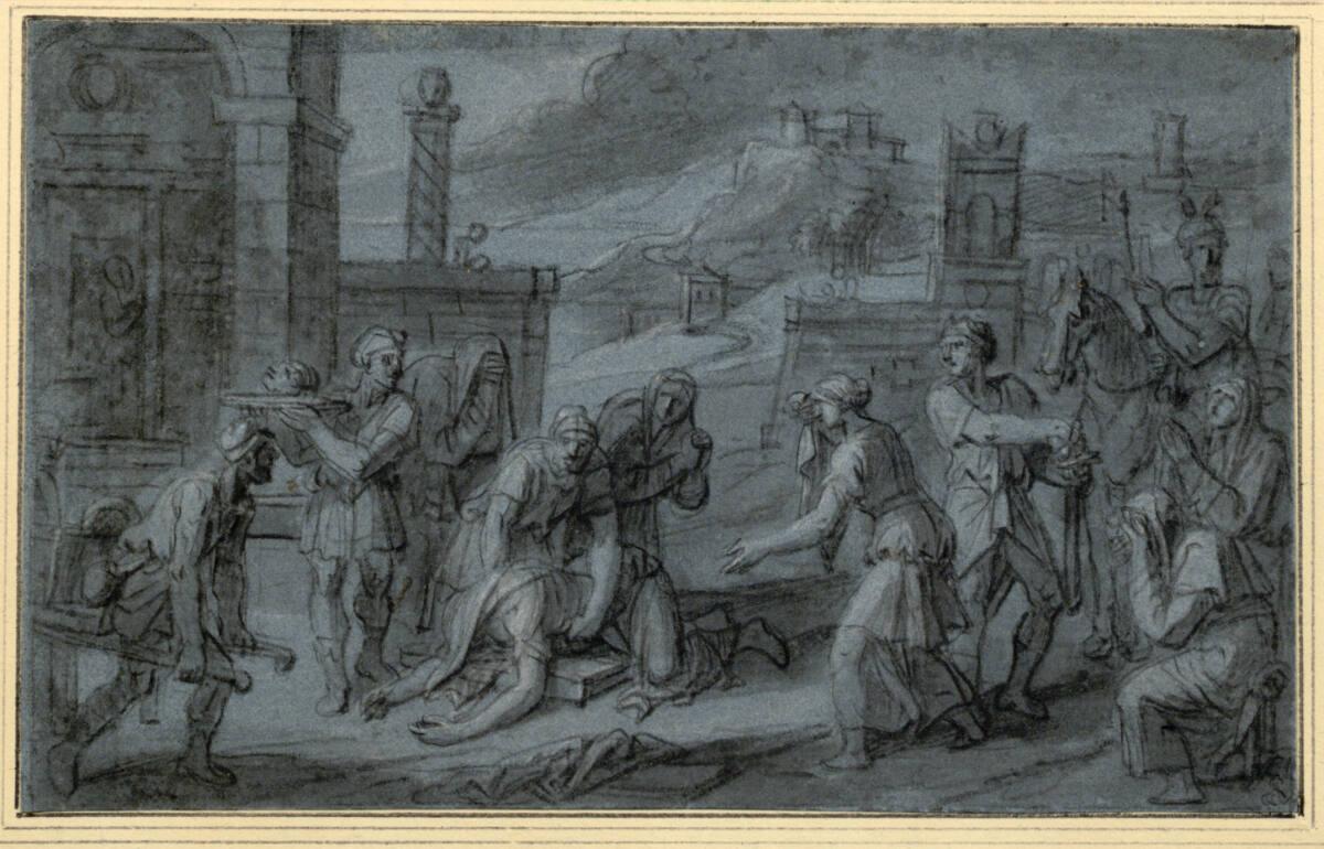 François Verdier, Begräbnis einer Märtyrerin, Inv. Nr.: 11814