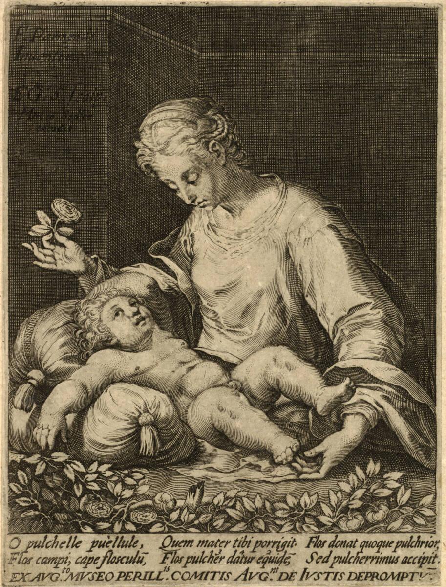 Aegidius Sadeler d. J., Muttergottes mit Kind, Inv. Nr.: DG2006/239