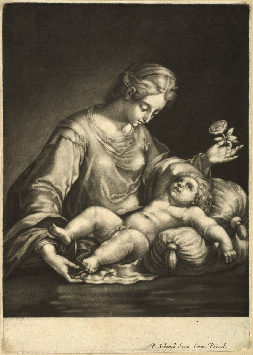 Muttergottes mit Kind, PieterSchenk