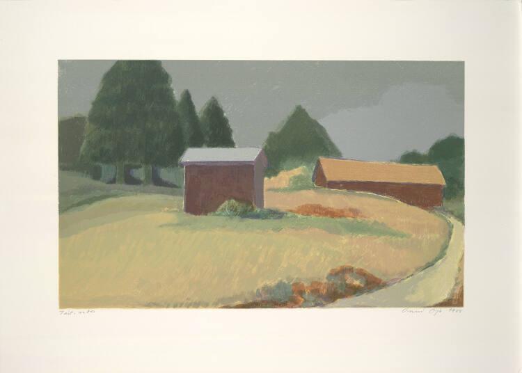 Onni Oja, Postimäki (Der Postberg), Inv. Nr.: DG2007/70