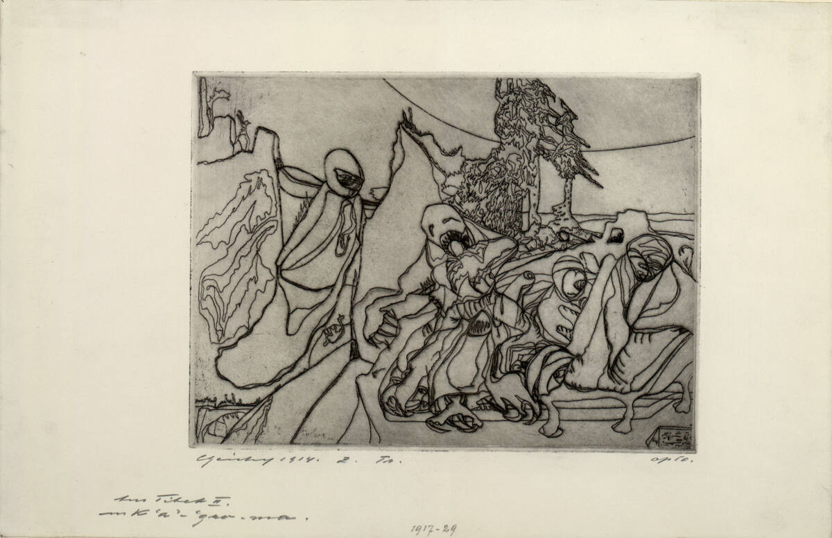 Aus Tibet II. m K'a'-'gro-ma (op. 50), Carl Anton Reichel, 1914