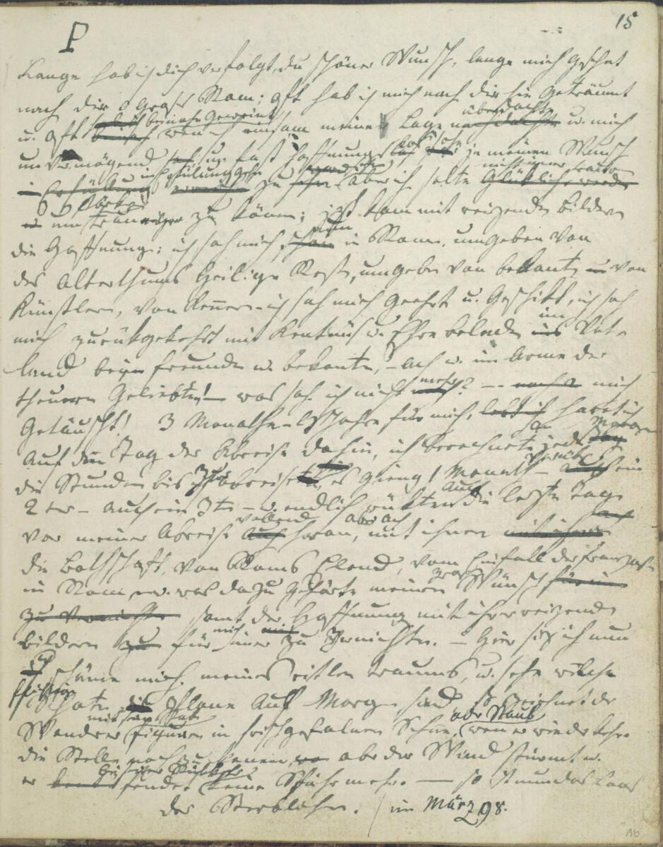Jakob Gauermann, Eintrag, Inv. Nr.: 41939/16r