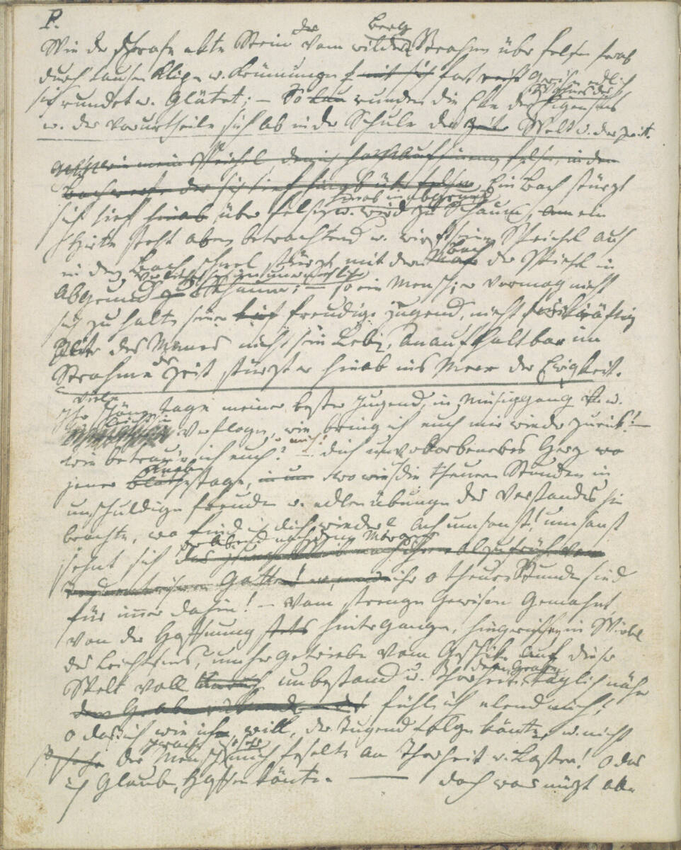 Eintrag, Jakob Gauermann, 1798