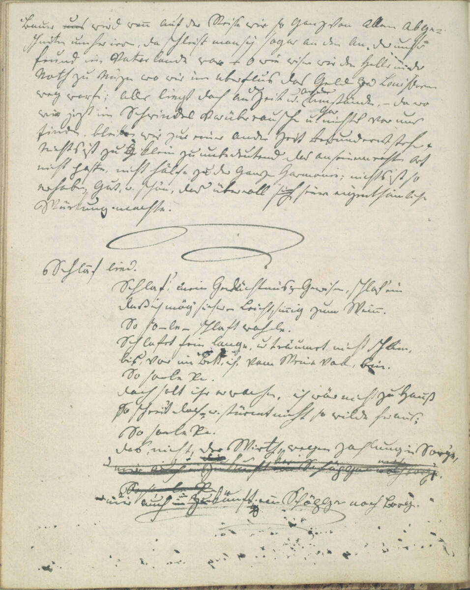 Eintrag, Jakob Gauermann, 1798