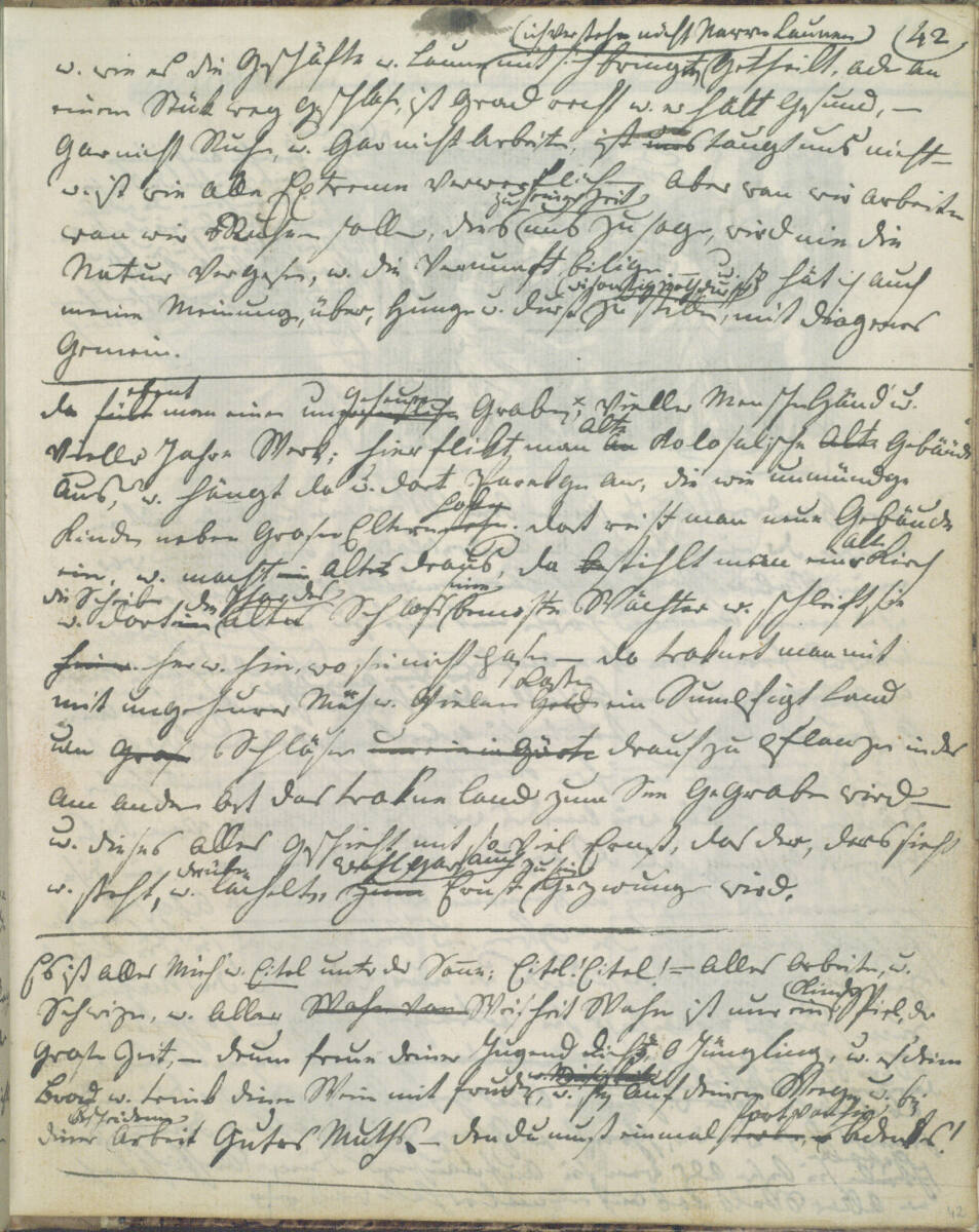 Eintrag, Jakob Gauermann, 1798