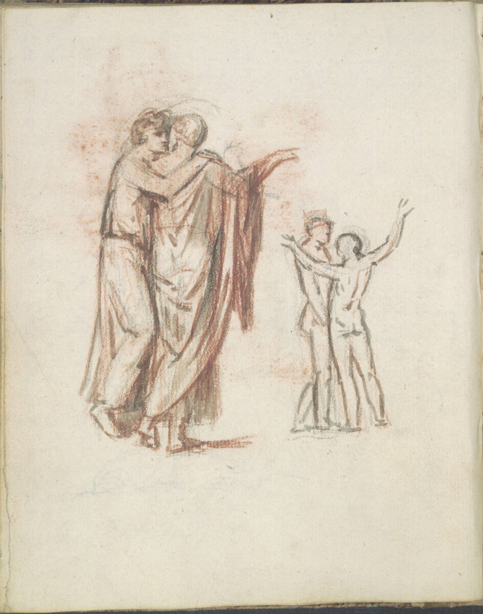 Figurenstudien, Jakob Gauermann, 1798