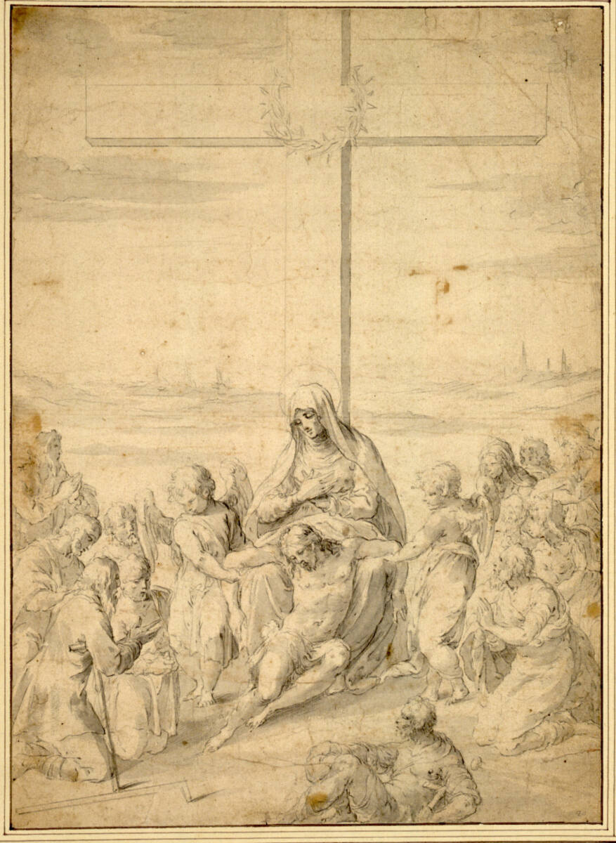 Anonym, Beweinung Christi