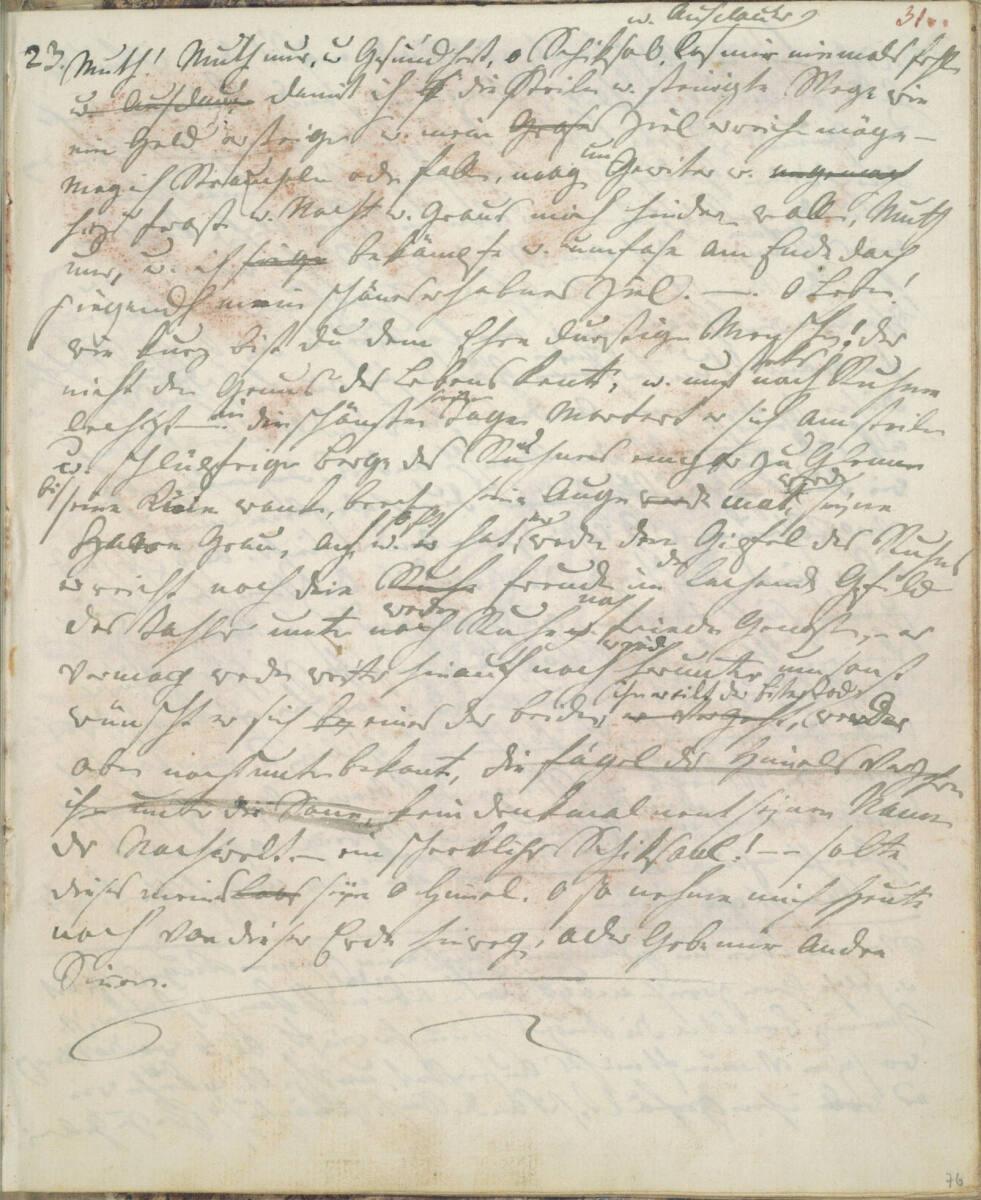 Jakob Gauermann, Eintrag, Inv. Nr.: 41939/76r