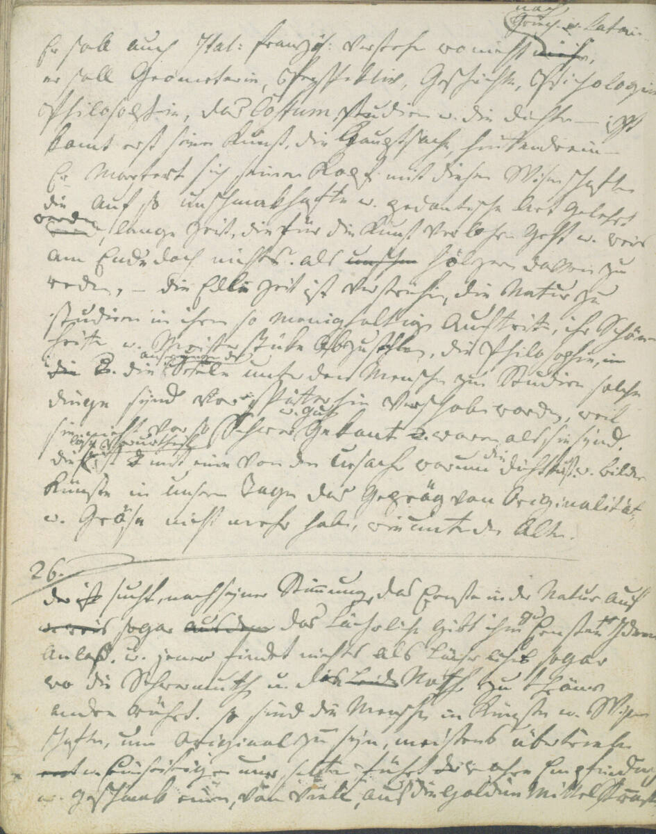 Eintrag, Jakob Gauermann, 1798