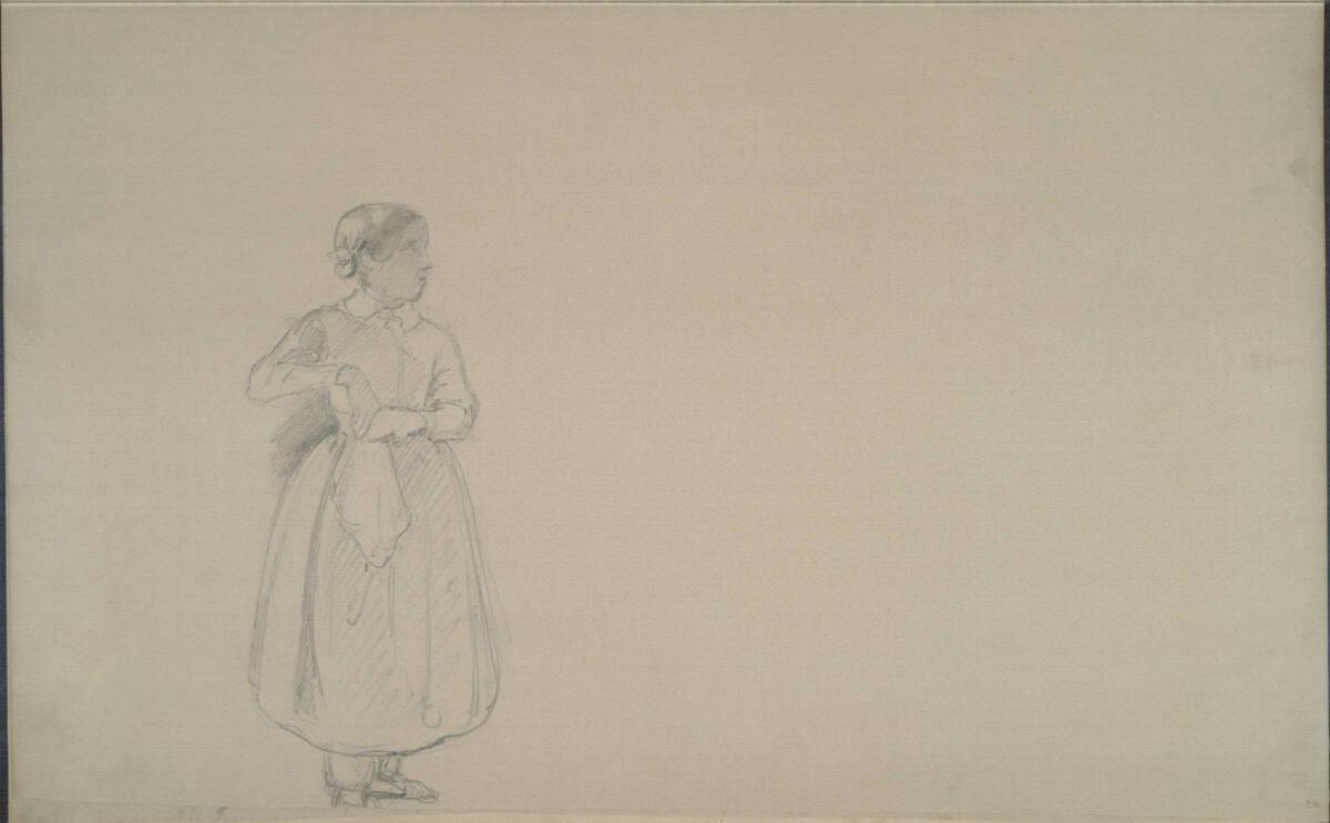 Johann Nepomuk Passini, Kleines Mädchen, Inv. Nr.: 30545/2