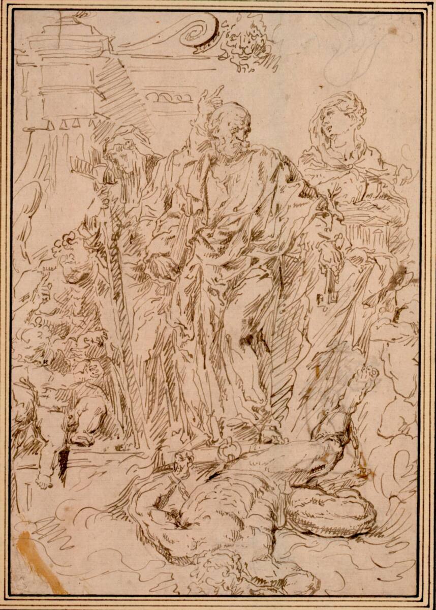 Triumph des Petrus über die Häresie, Raymond de Lafage