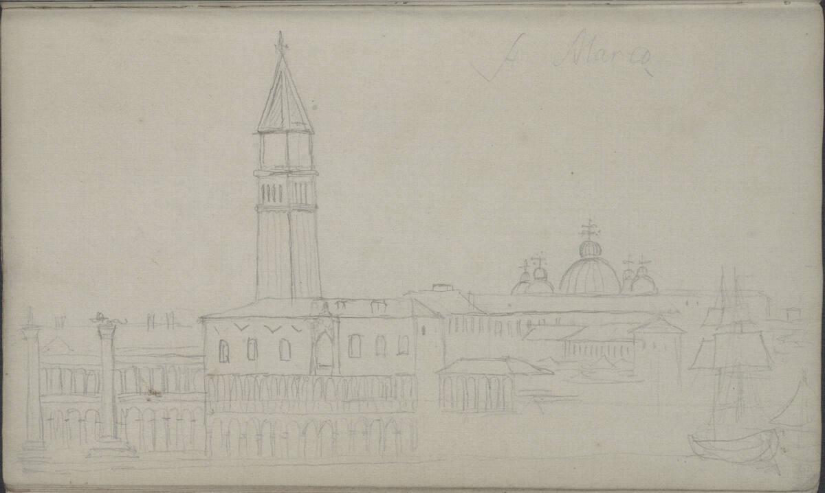 Blasius Höfel, San Marco in Venedig, Inv. Nr.: 35113/11v
