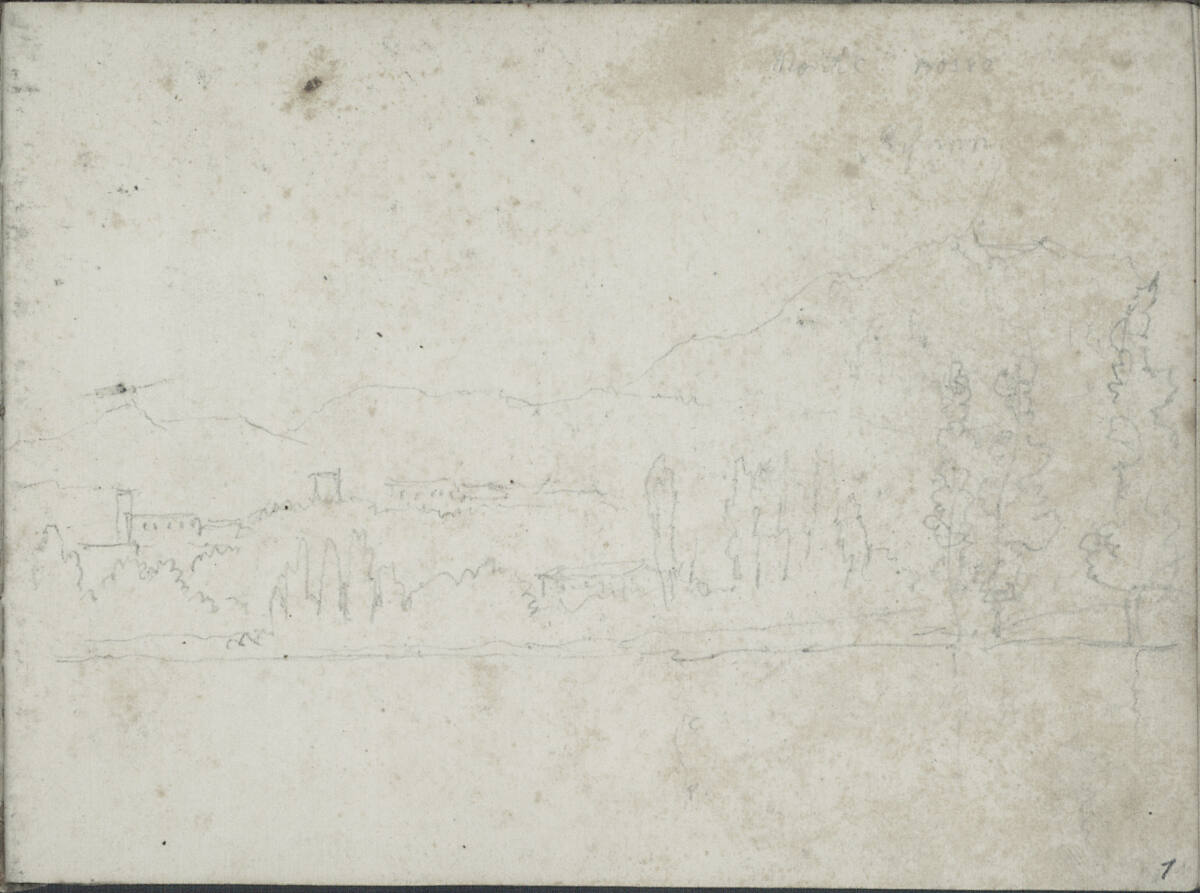 Monte Rosso, Blasius Höfel, 1818–1820
