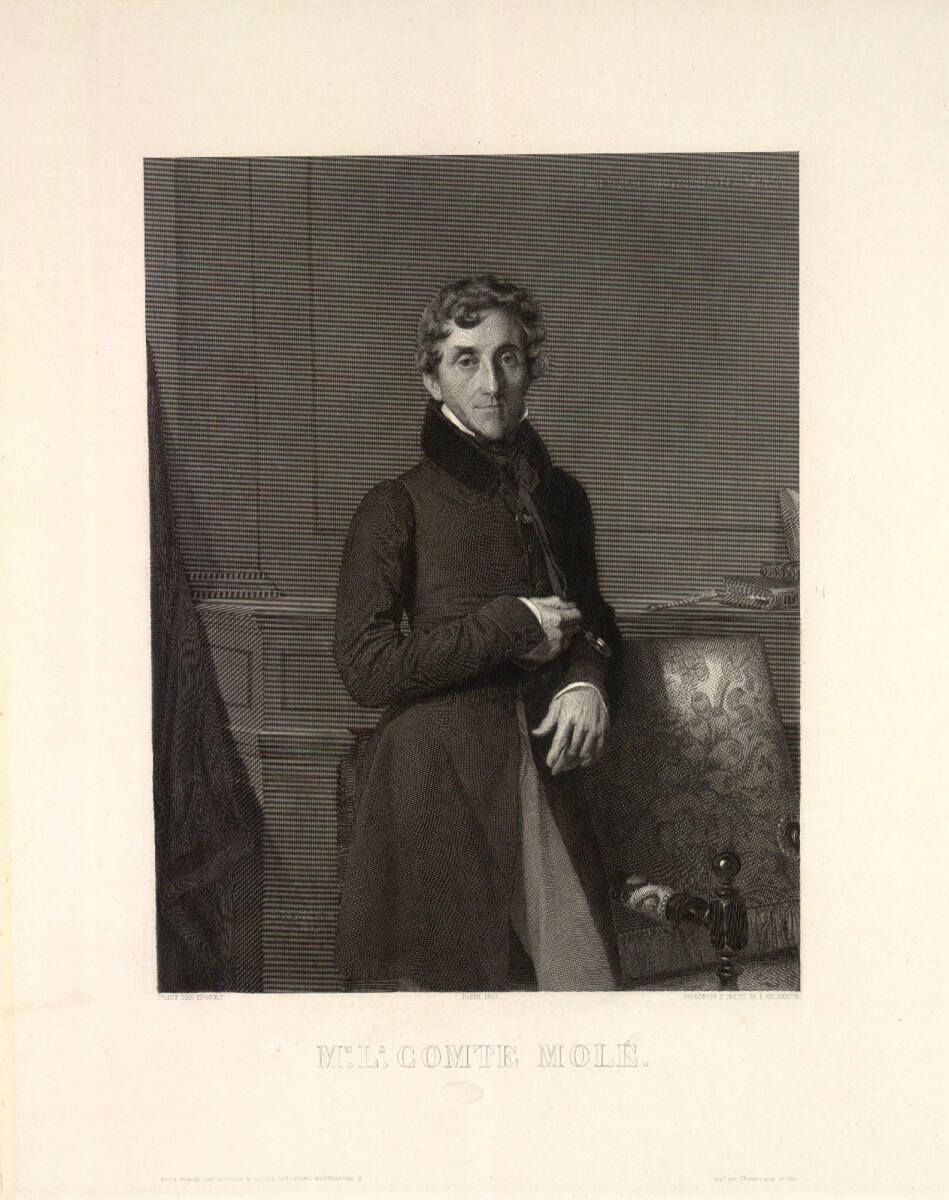 Luigi Calamatta, M.L. Comte Molé, Inv. Nr.: DG1923/961
