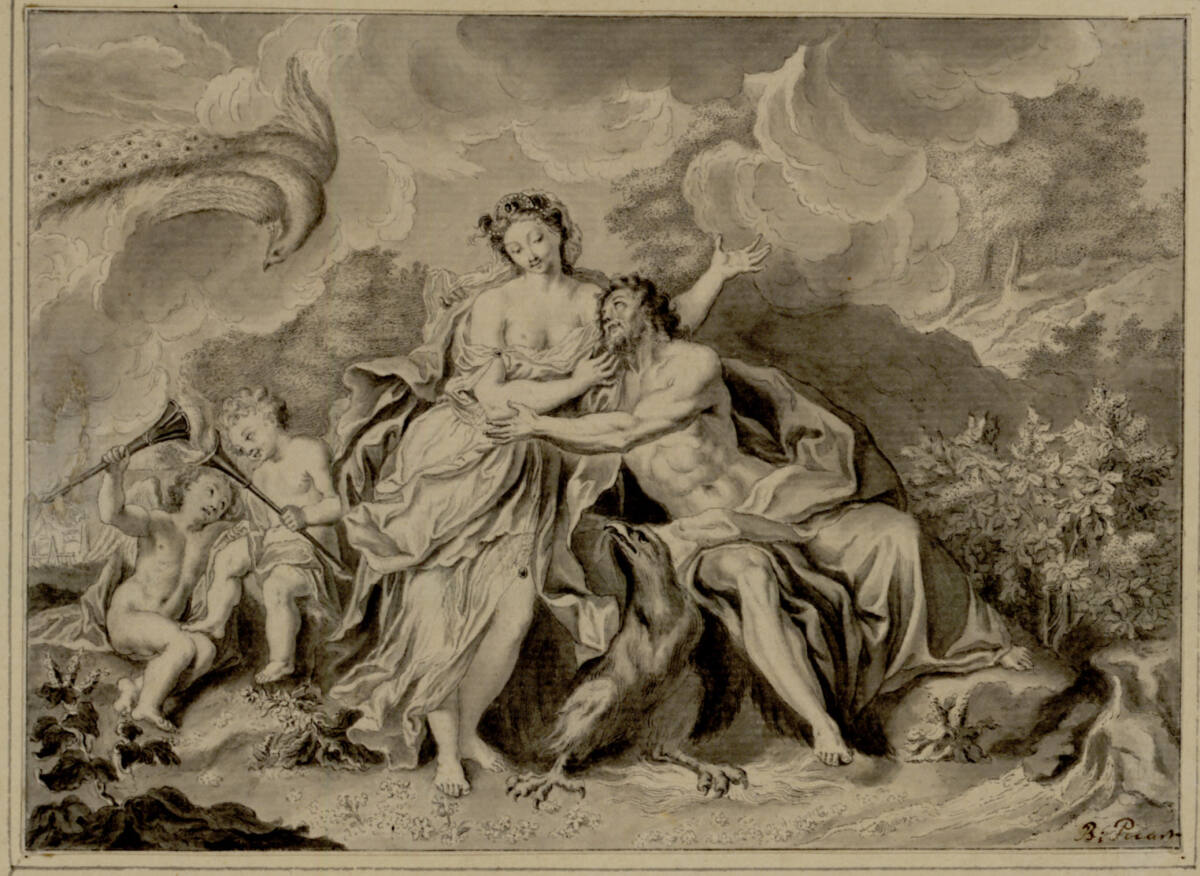 Jupiter und Juno, Bernard Picart