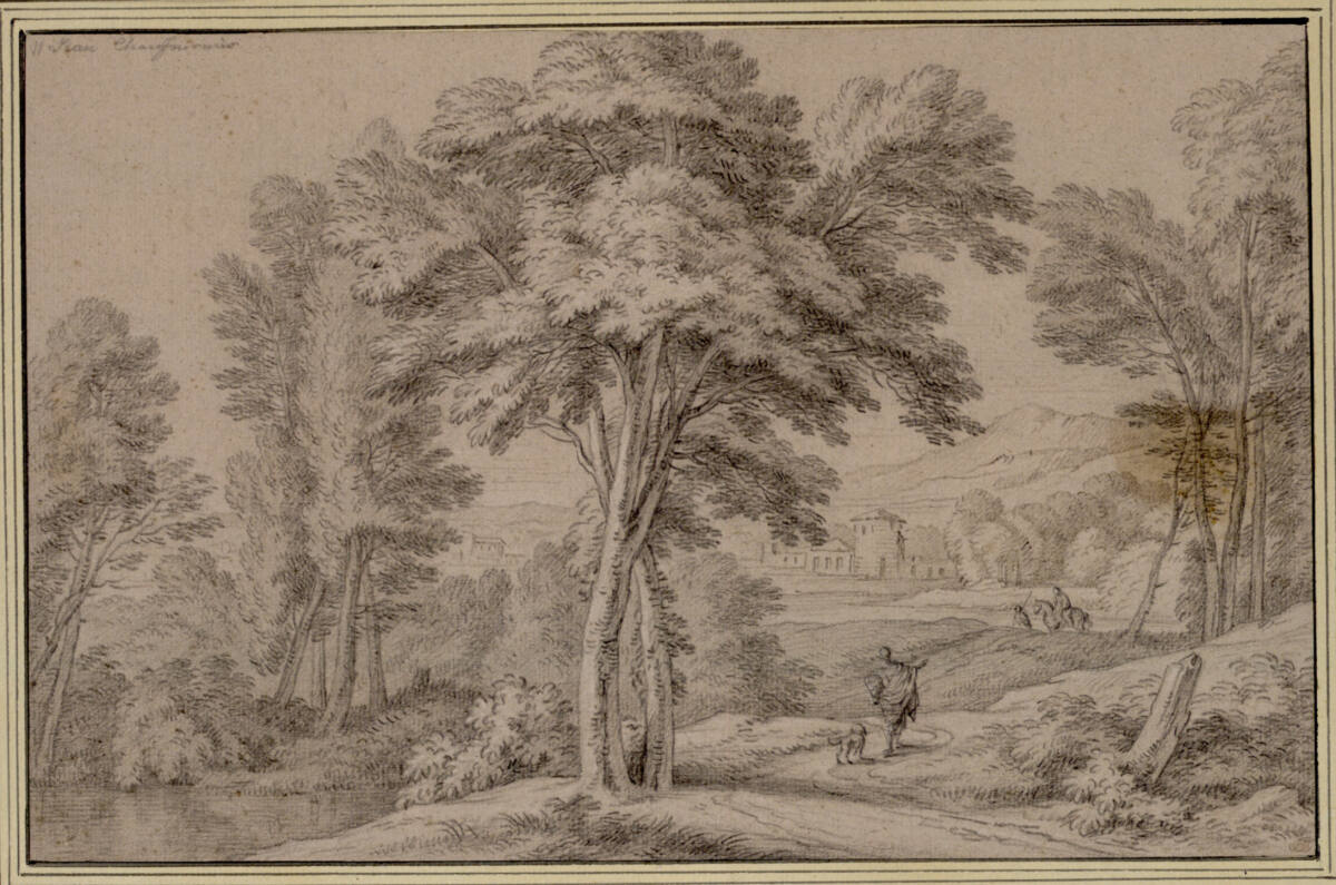 Landschaft, Jean Chaufourier