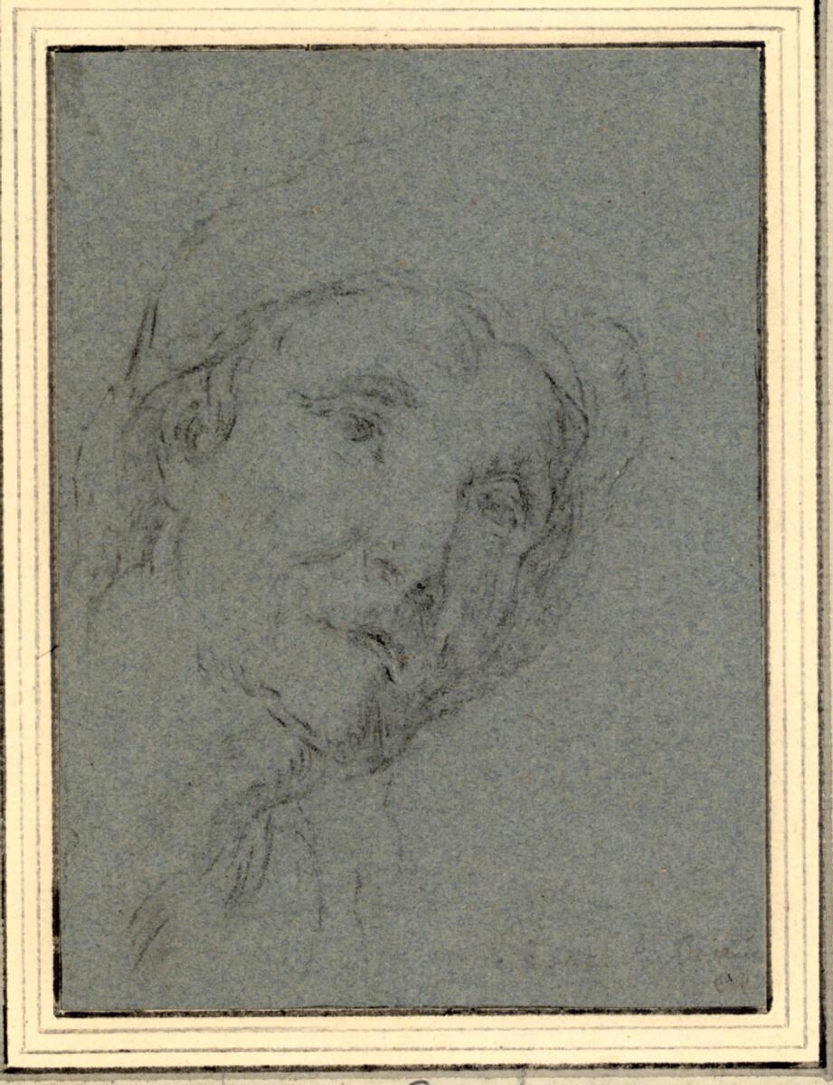 Antoine Pesne, Kopf eines alten Mannes, Inv. Nr.: 12001