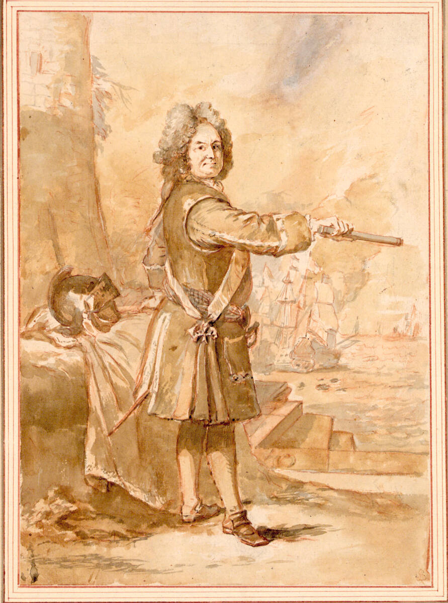 Ganzfiguriges Porträt eines (?) Admirals, Antoine Pesne