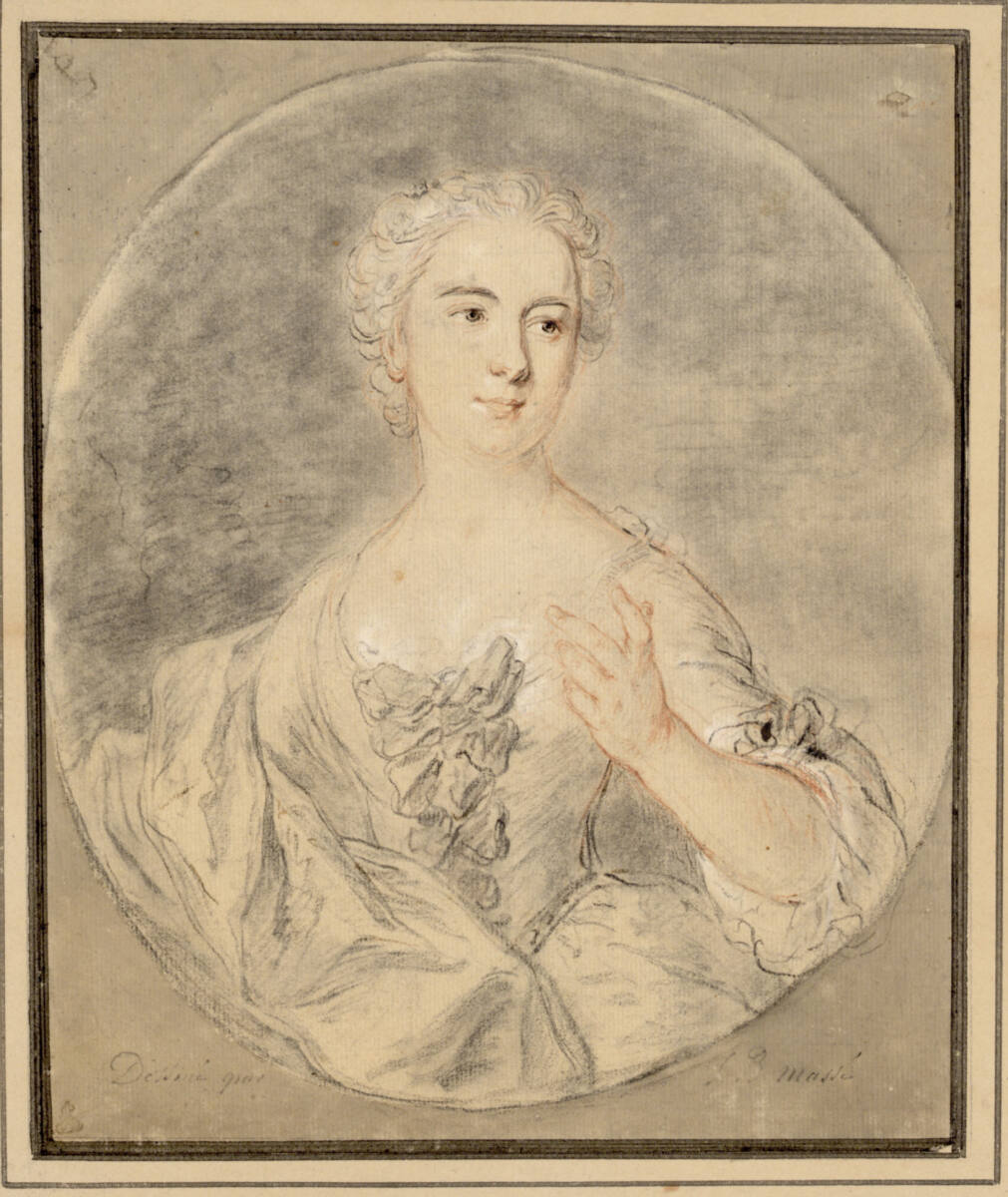 Damenbildnis, Jean Baptiste Massé