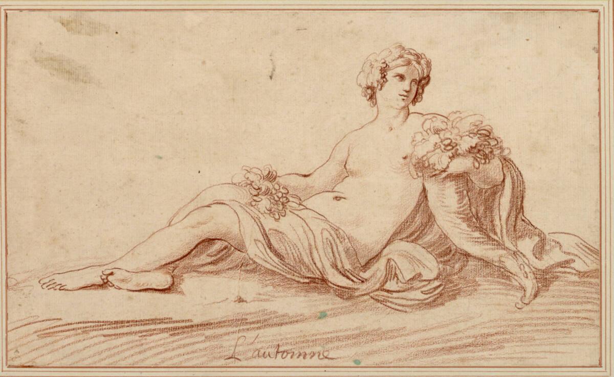 Edme Bouchardon, Der Herbst, Inv. Nr.: 12054