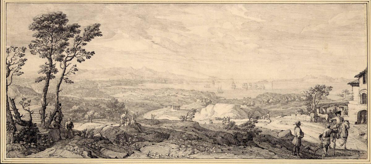Jacques Rigaud, Golf von Marseille mit umgebender Landschaft, Inv. Nr.: 12084