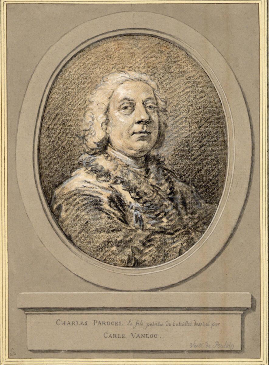 Charles André Van Loo, Porträt  Charles Parrocel, Inv. Nr.: 12114