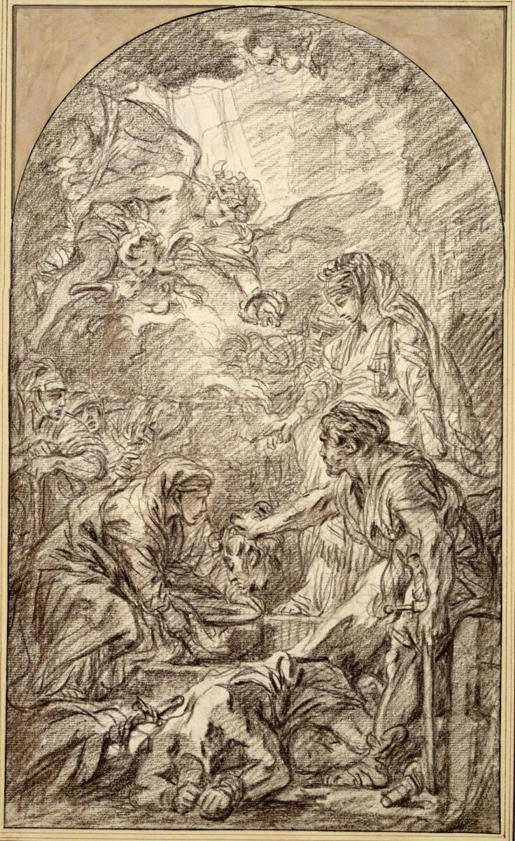 François Boucher, Enthauptung Johannes, Inv. Nr.: 12121