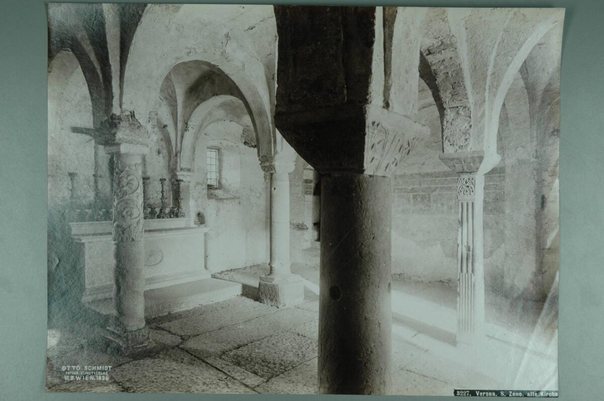 Otto Schmidt, Verona, S. Zeno, alte Kirche, Inv. Nr.: Foto2007/232