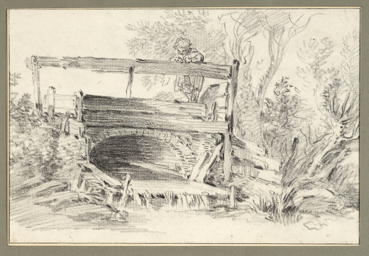 Bach mit Holzbrücke, François Boucher