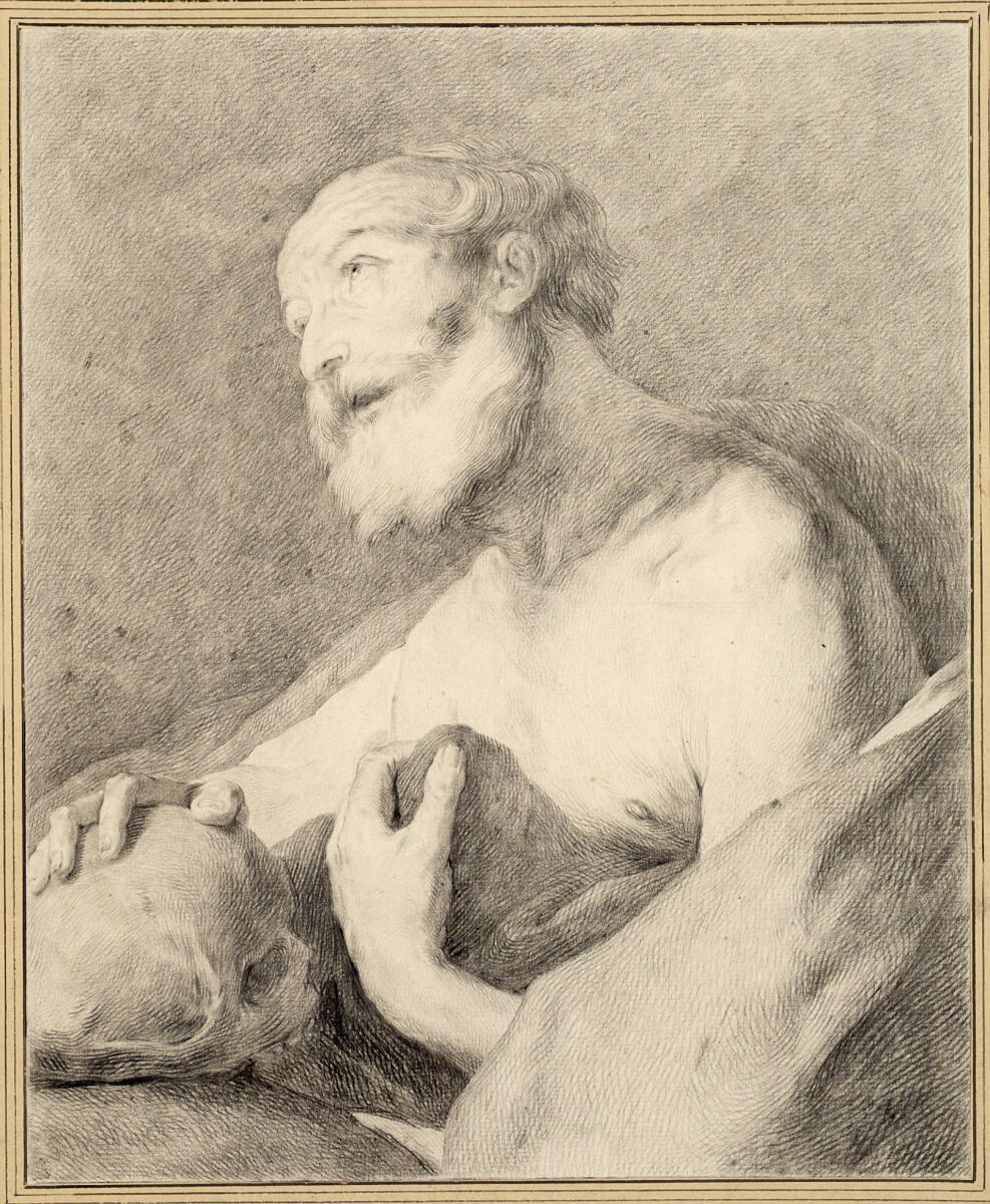Charles François Hutin, Hl. Hieronymus, Inv. Nr.: 12237