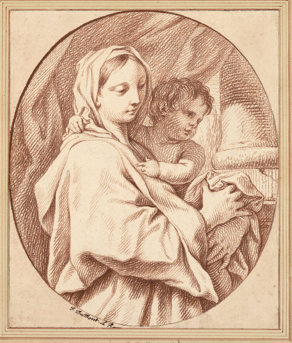 Maria mit dem Jesusknaben, Jacques Dumont le Romain