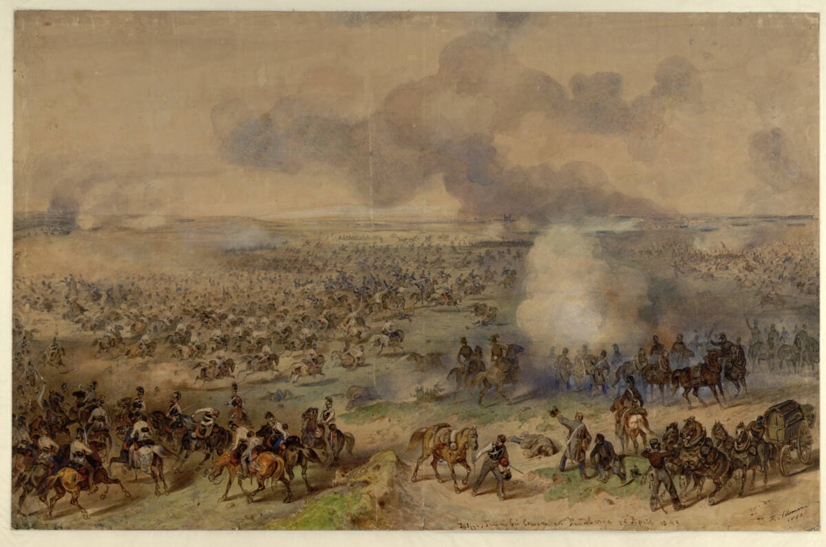 Treffen bei Comorn, Friedrich L'Allemand