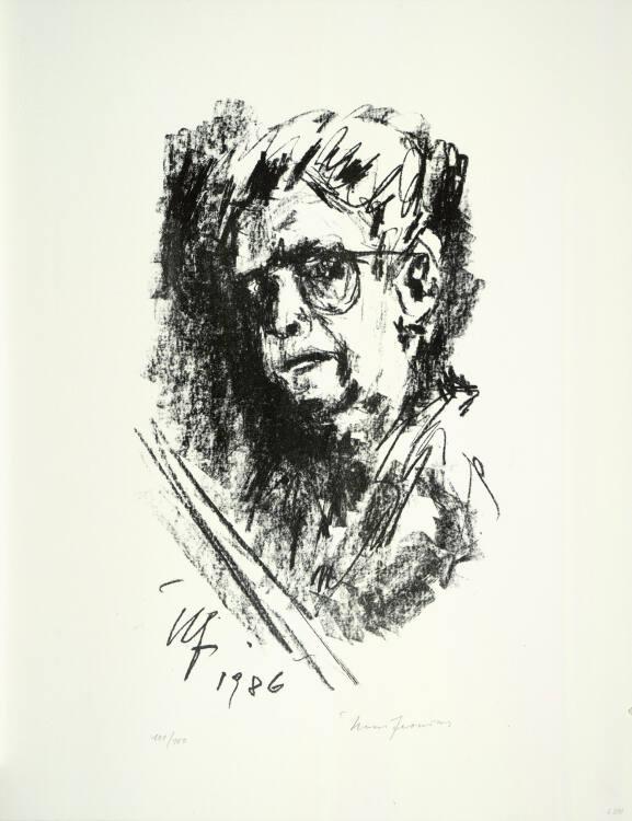 Hans Fronius, Selbstporträt, Inv. Nr.: DG1993/196
