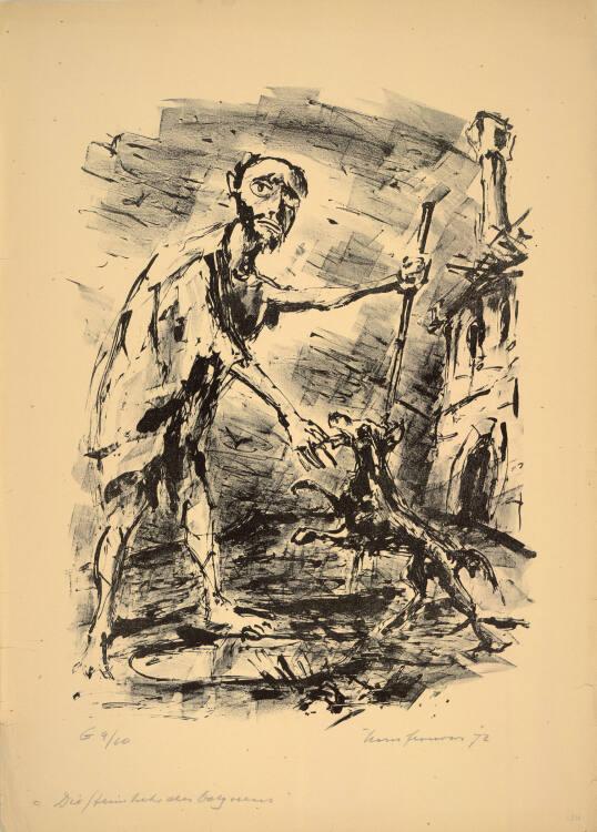 Hans Fronius, Heimkehr des Odysseus, Inv. Nr.: DG1993/241