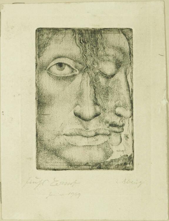 Ernst Fuchs, Januskopf, Inv. Nr.: DG1949/411