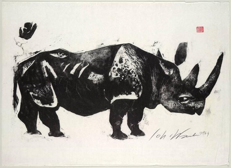 Johannes Wanke, Nashorn I, Inv. Nr.: DG1993/554