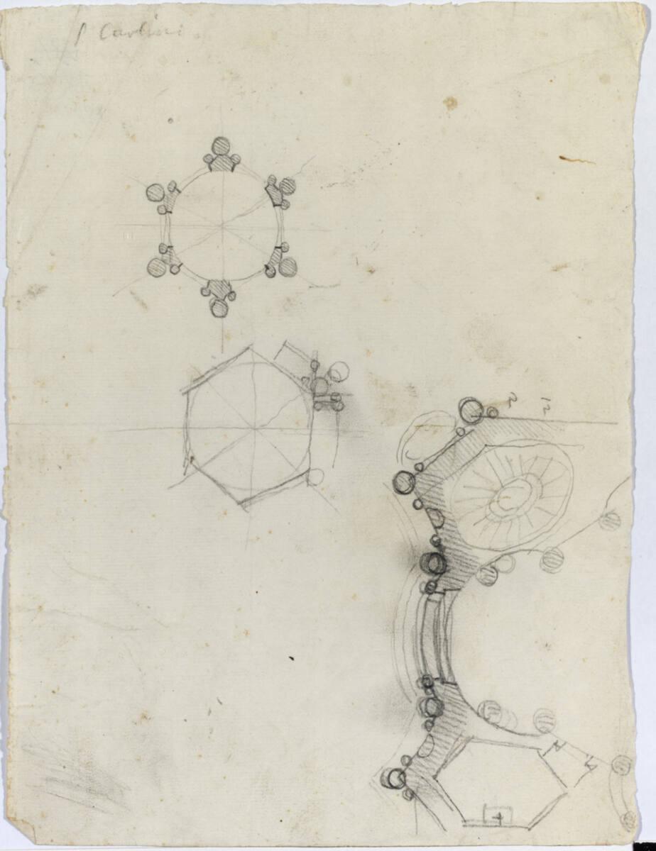 Rom, San Carlo alle Quattro Fontane, Fassade und Campanile, Inv. Nr.: AZRom186