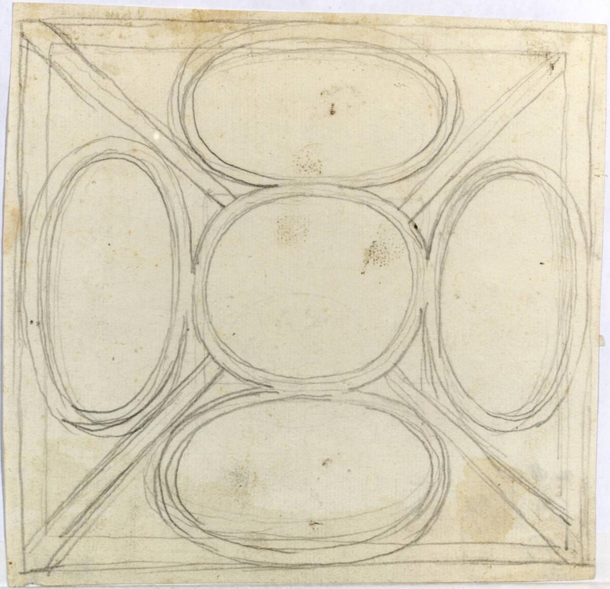 Rom, Palazzo Falconieri, Gewölbestudie, Inv. Nr.: AZRom1066