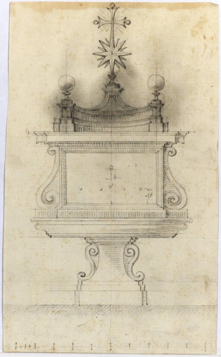 Unbestimmt (Castelgandolfo ?), Epitaphrahmung, Inv. Nr.: AZX30