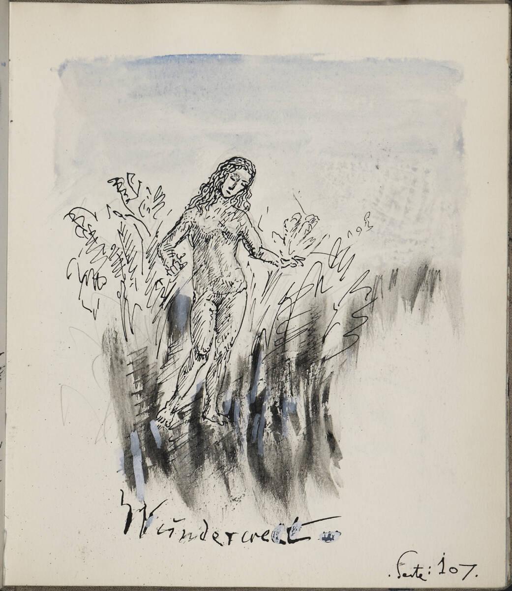 Oskar Laske, "Wunderwelt", Inv. Nr.: 35007/7/107