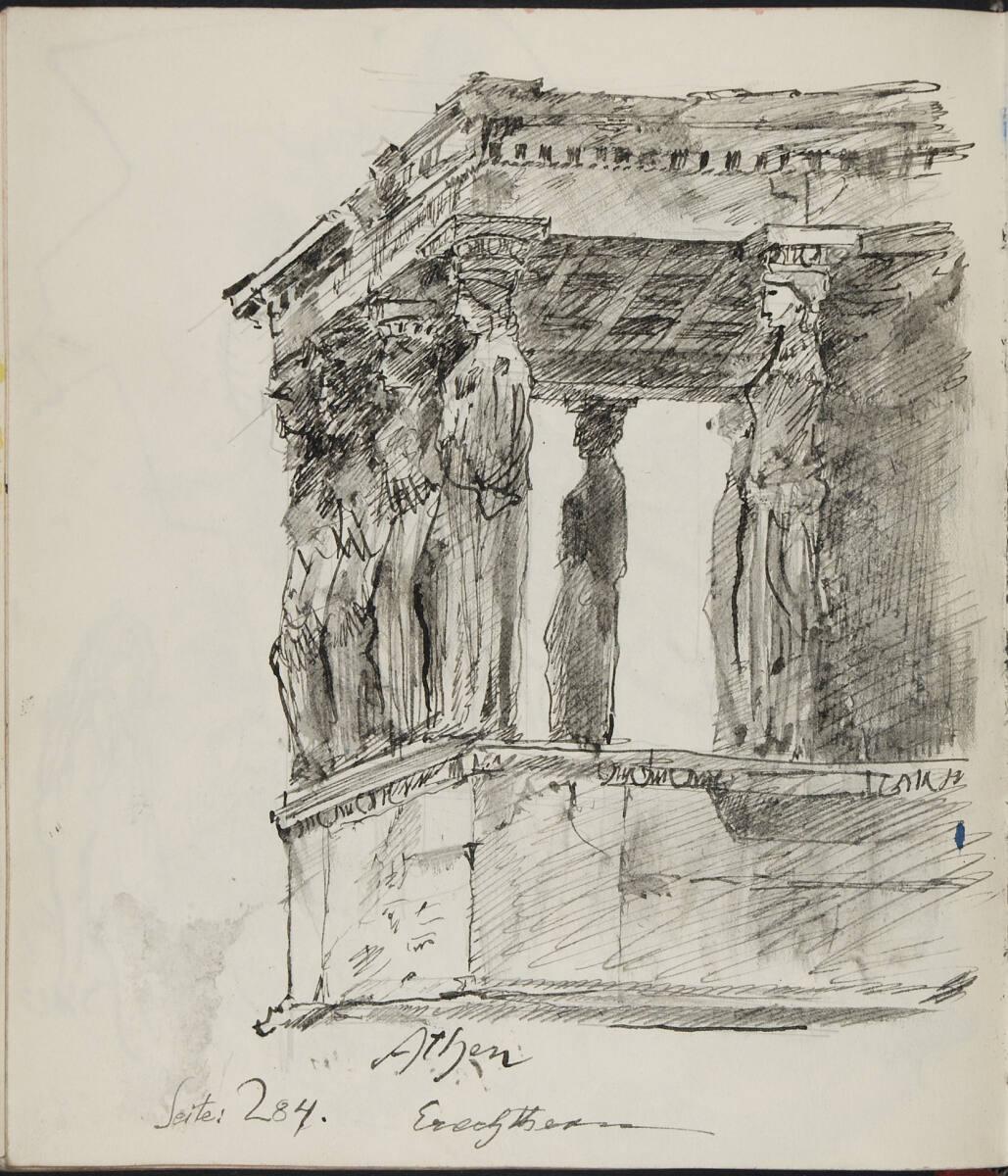 Oskar Laske, Athen Erechtheon, Inv. Nr.: 35007/6/284