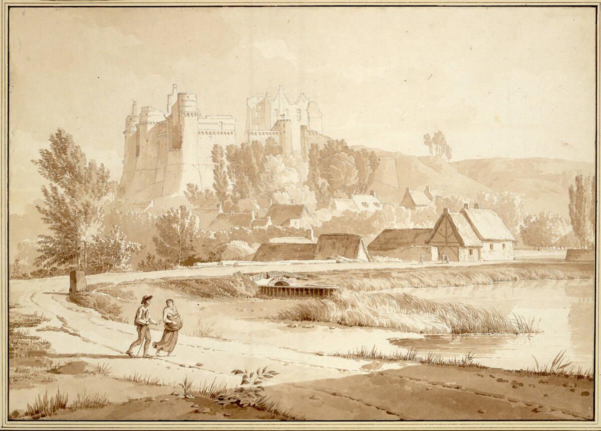 Constant Bourgeois, Schloss Pierrefonds in Compiègne, Inv. Nr.: 12626