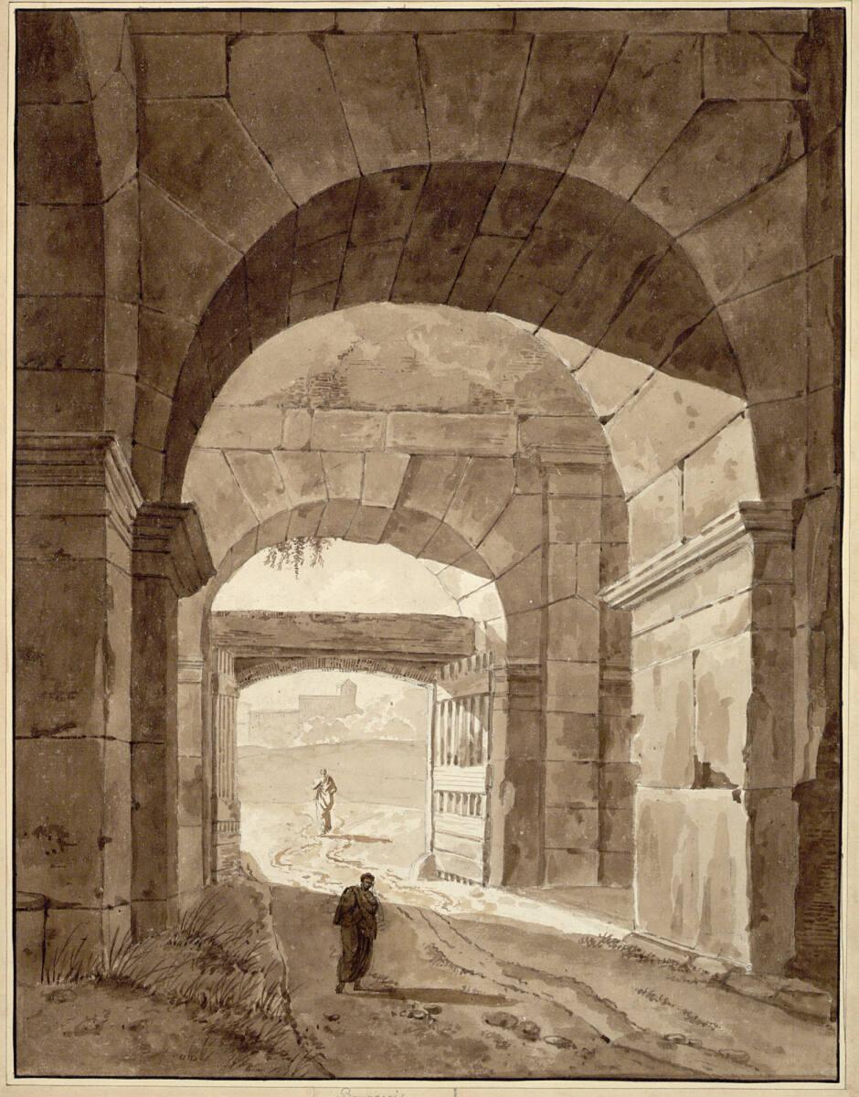 Constant Bourgeois, Stadttor, Inv. Nr.: 12627